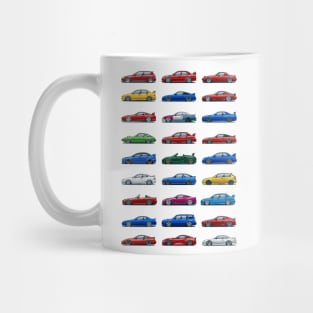 JDM Cars mega mix Mug